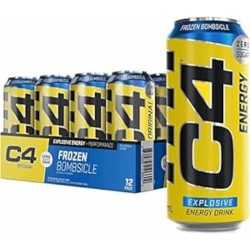 Booster Pre-workout C4 ENERGY - pack of 12 - FROZEN BOMBSICLE CELLUCOR C4