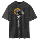 Unisex carbon black oversized T-Shirt ROKFIT X BLONDIE | ROKFIT