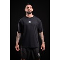 Unisex black oversized T-Shirt ALWAYS WITH MY BUDDY | VERY BAD WOD