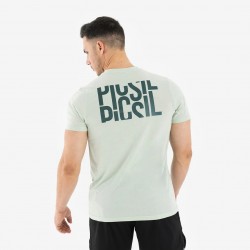 Training T-shirt light green PREMIUM for men | PICSIL