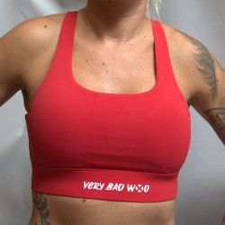 Brassière sport rouge HELEN | VERY BAD WOD