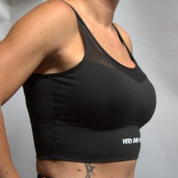 Brassière sport noire NANCY | VERY BAD WOD