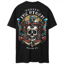 Men's black T-Shirt ENDURE THE STORM | ROKFIT