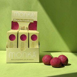 Boite de 3 Energy Balls MONKA BALLS - WHITE COOKIE | MONKA