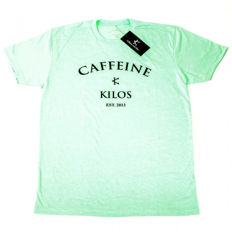 caffeine and kilos t shirt