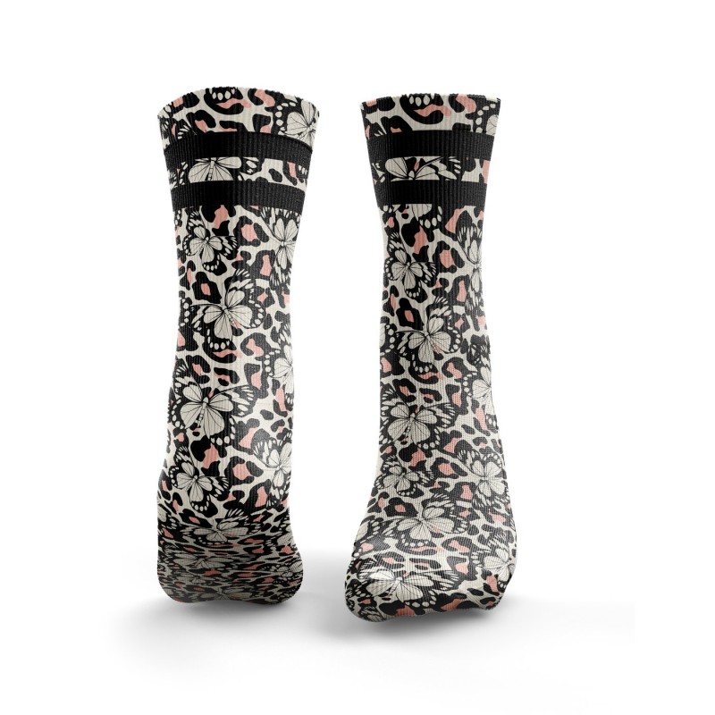 nike leopard print socks